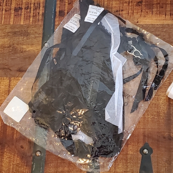 🖤 WIDOW Black Lace Bustier Lace-Up Cami 🖤 - Picture 8 of 12